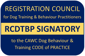 Signatory to the CAWC Dog Behaviour and Training Code of Practice